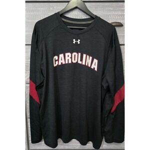 Under Armour Heat Gear Carolina Pullover Shirt LS Black Size 3XL